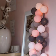 Handmade cotton ball String