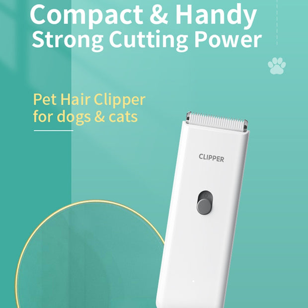 Kittens and Puppies Mute Electric Push Clippers