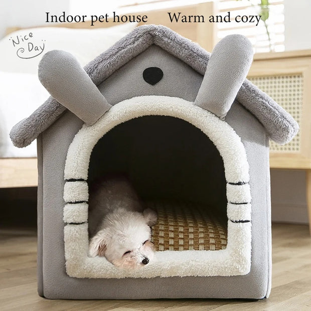 Cat/Dog Bed Removable and Washable Foldable Pet Sleeping Bed