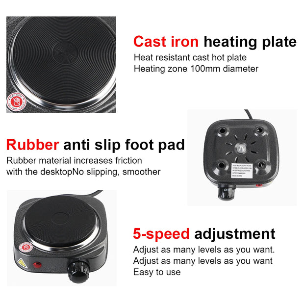 Hot Cooker Plate Mini Electric Heater Stove