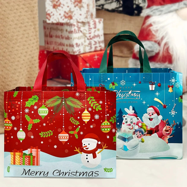 16pcs Large Christmas Gift Bags with Handles Ryancart