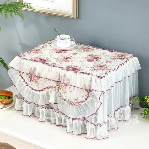 Polyester Microwave Oven Dust Cover Towel