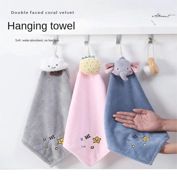 Cartoon Animal Hand Towel Christmas Gift