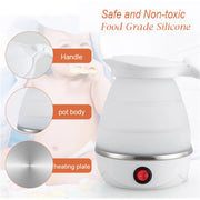 Compact, Portable, and Efficient 600ML Teapot Water Heater