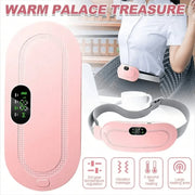 Electric Menstrual Heating Belt for Women Menstrual Spasm Massager Vibrator Relieves Discomfort Adjustable Waist Heating Pad