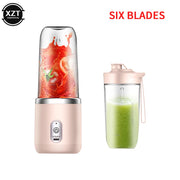 400ml Portable Mini Electric Fruit Juicer USB Charging