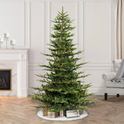 7.5 Foot Pre-Lit Aspen Fir Artificial Christmas Tree