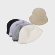 Autumn and winter popular real rabbit hair female fisherman hat