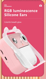 Children Digital Camera 1080P HD for Kids Thermal Print Camera Instant Print Photo Video Educational Gift With 32G Memory Card