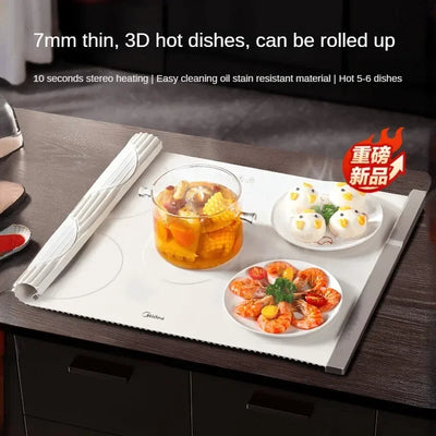 Easy To Roll Warm Dishes Board