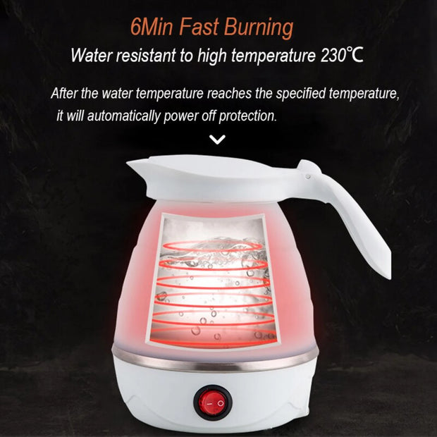 Compact, Portable, and Efficient 600ML Teapot Water Heater