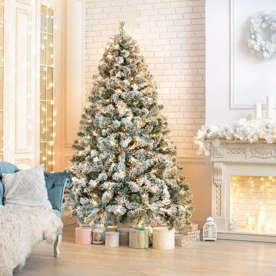 6ft Pre-lit Artificial Christmas Tree