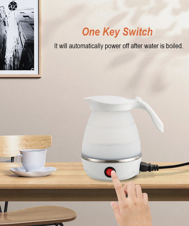 Compact, Portable, and Efficient 600ML Teapot Water Heater