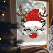 New Non-woven Christmas Door Stickers