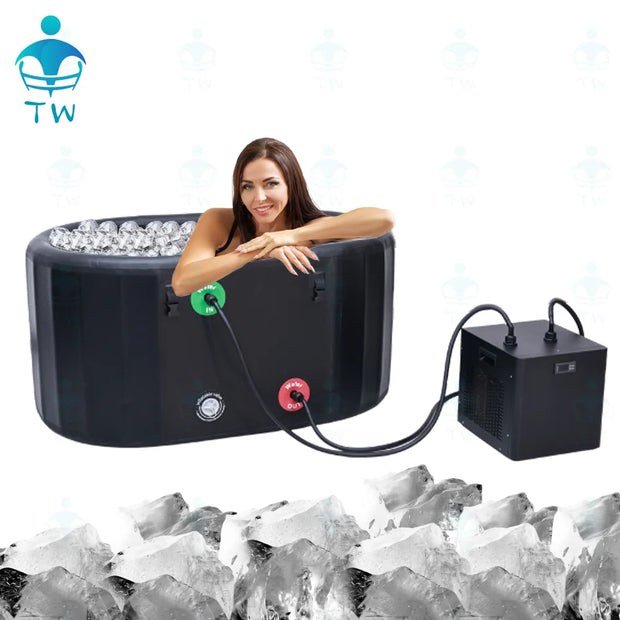 Inflatable Ice Bath Tub With Temperature Control Chiller