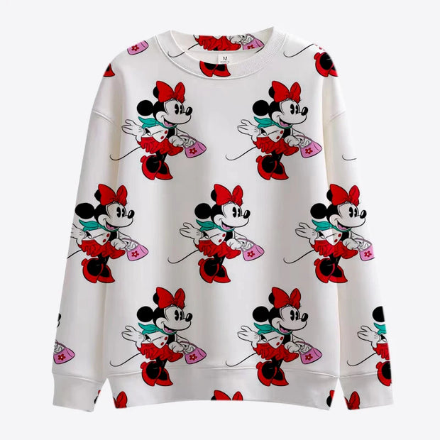 2022 New Cartoon Disney Cute Mickey and Minnie Ladies