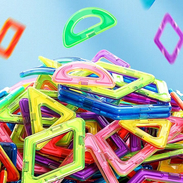 Educational Magnetic Building Blocks Set